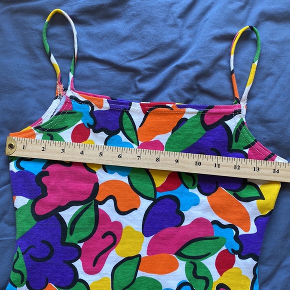 Vintage Y2K Style Floral Bodycon Mini Dress - Picture 5 of 9